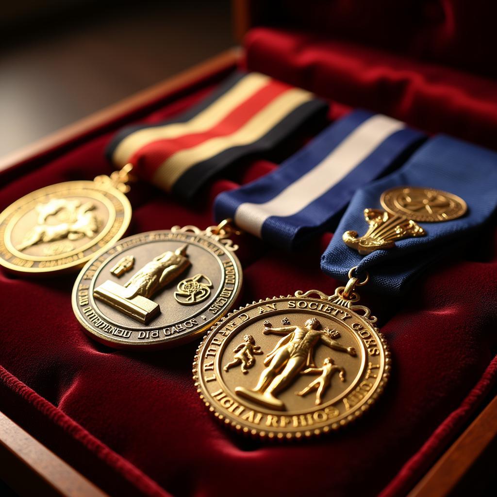 Society medals awarded for bravery