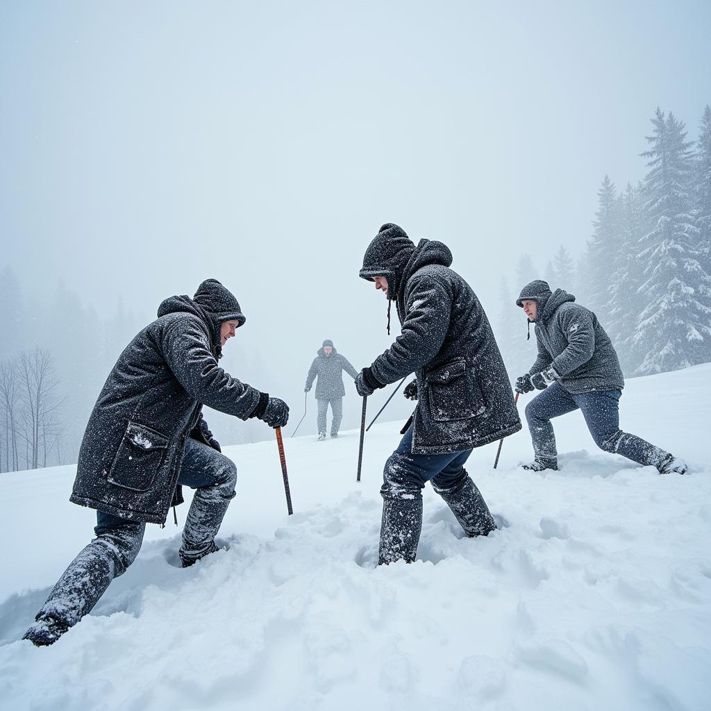 Struggle for Survival in Society of the Snow