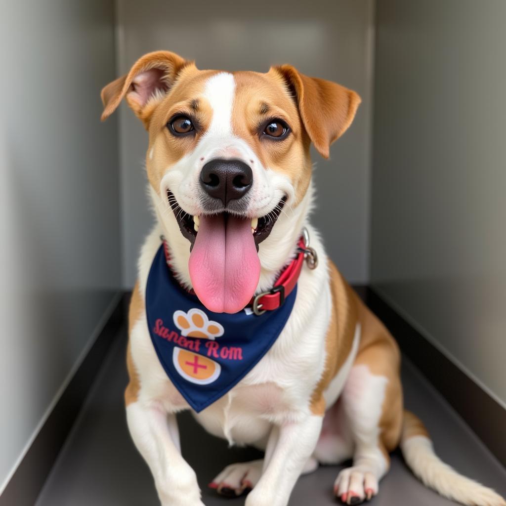 Smiling Dog Awaiting Adoption