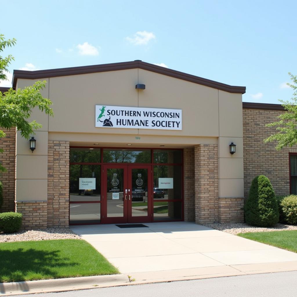 Southern Wisconsin Humane Society Building in Janesville