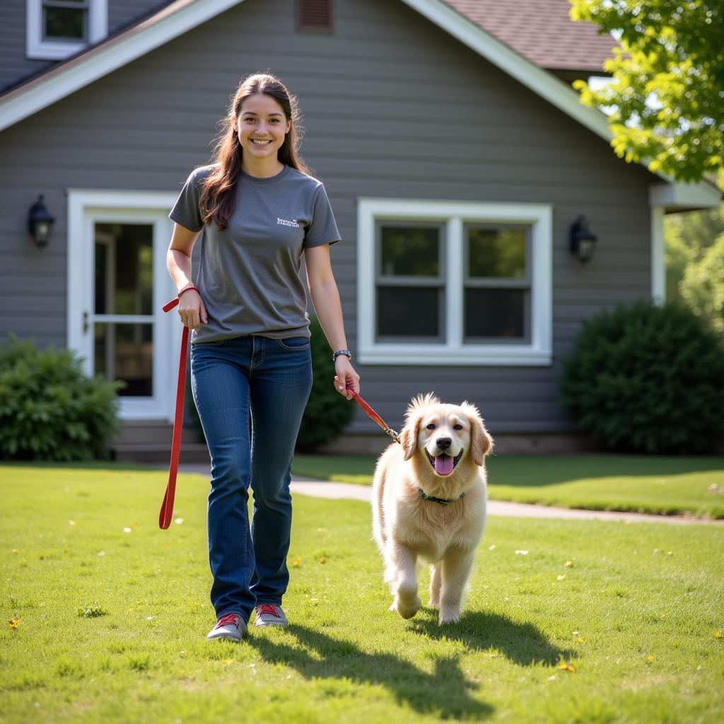 Making Strides Together: Volunteer Walks at the Springfield VT Humane Society