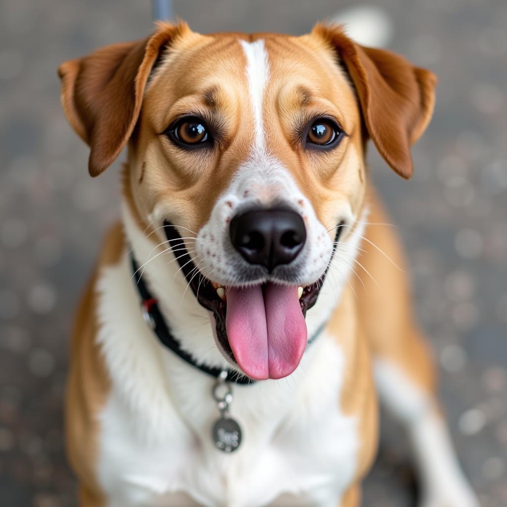 Dog awaiting adoption at St. James Humane Society