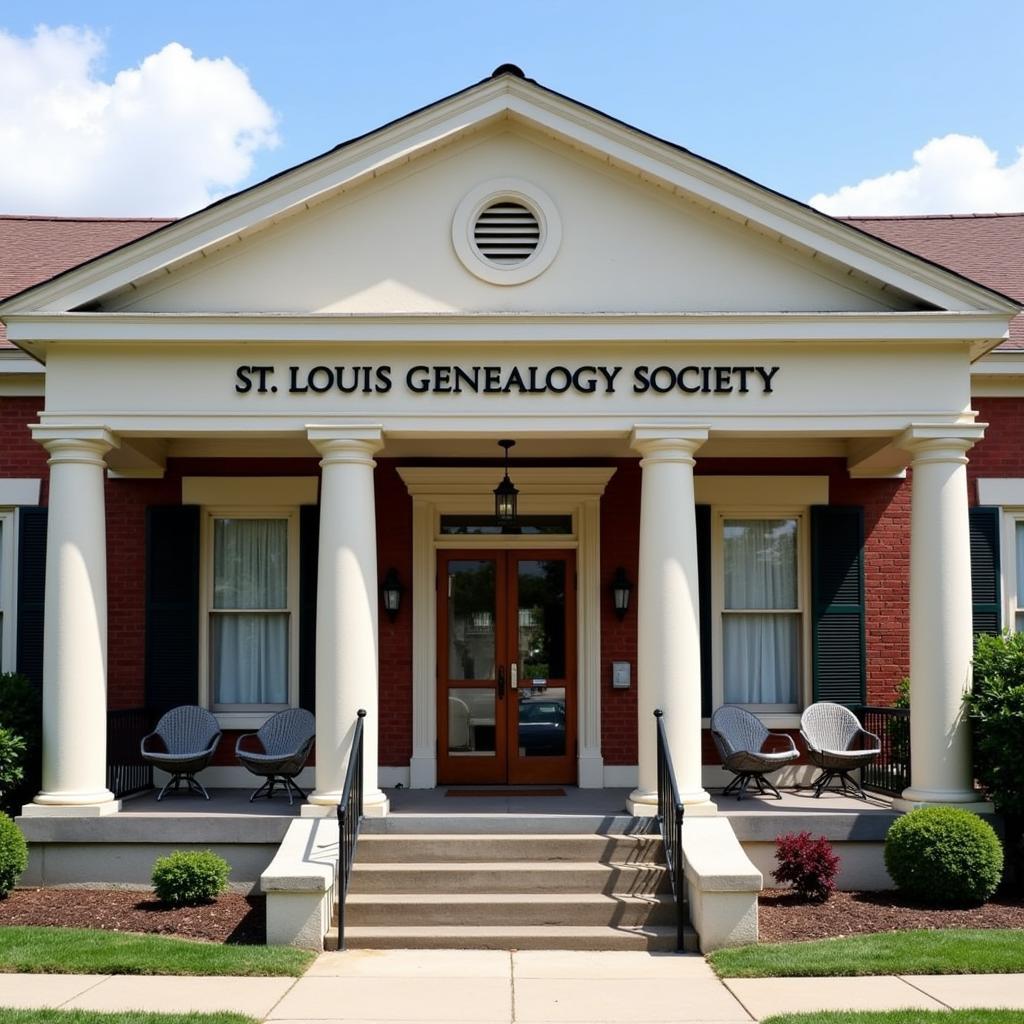 St. Louis Genealogy Society building exterior