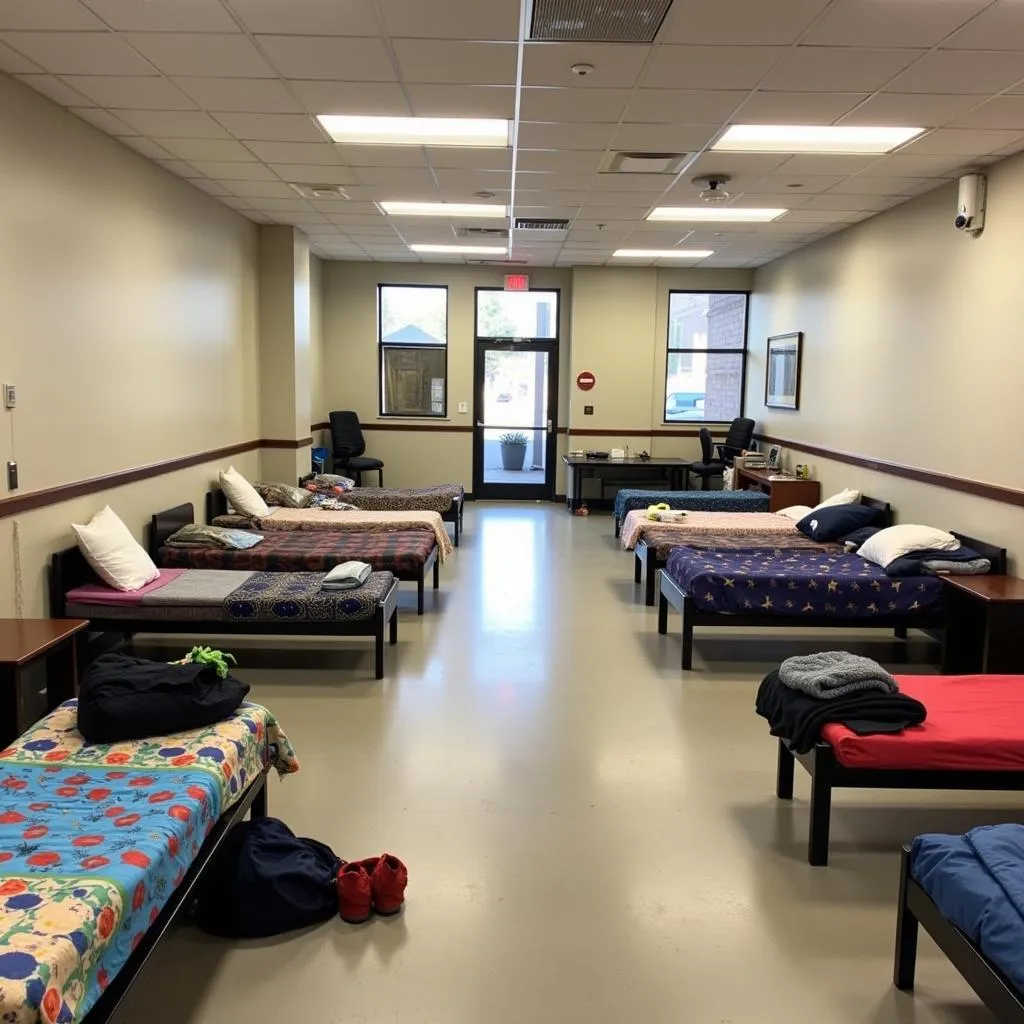 St. Vincent de Paul Shelter in Eugene, Oregon