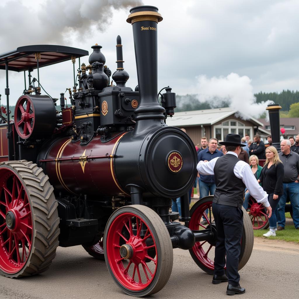 Live Steam Engine Demonstration