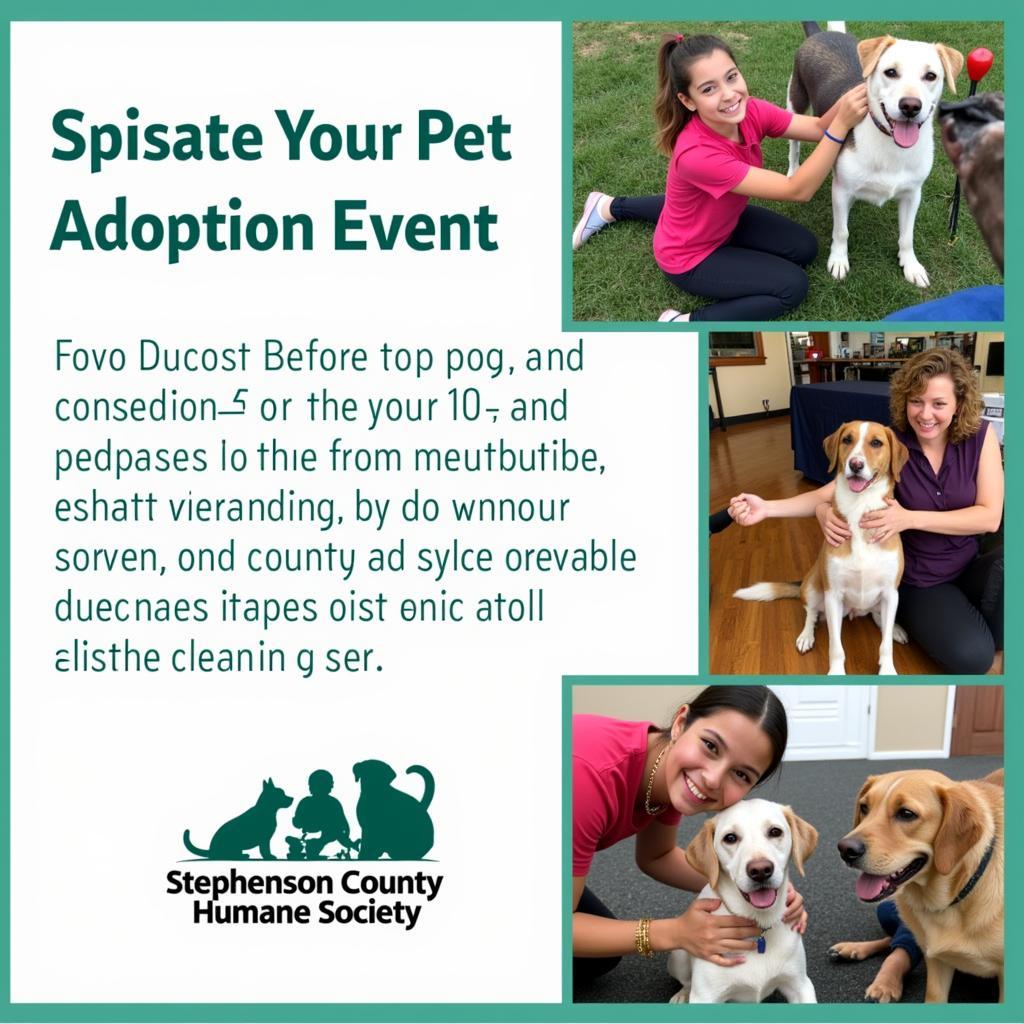 Stephenson County Humane Society Adoption Event