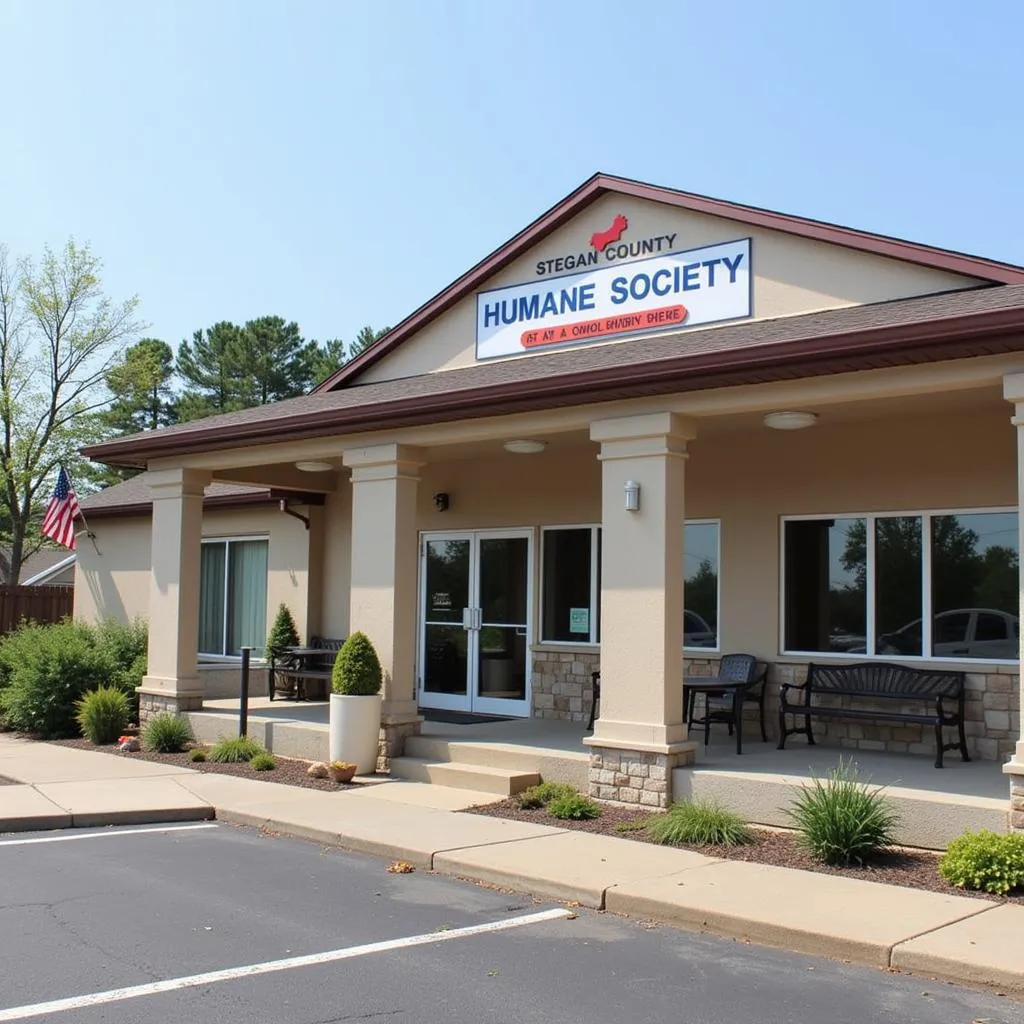 Steuben County Humane Society building exterior