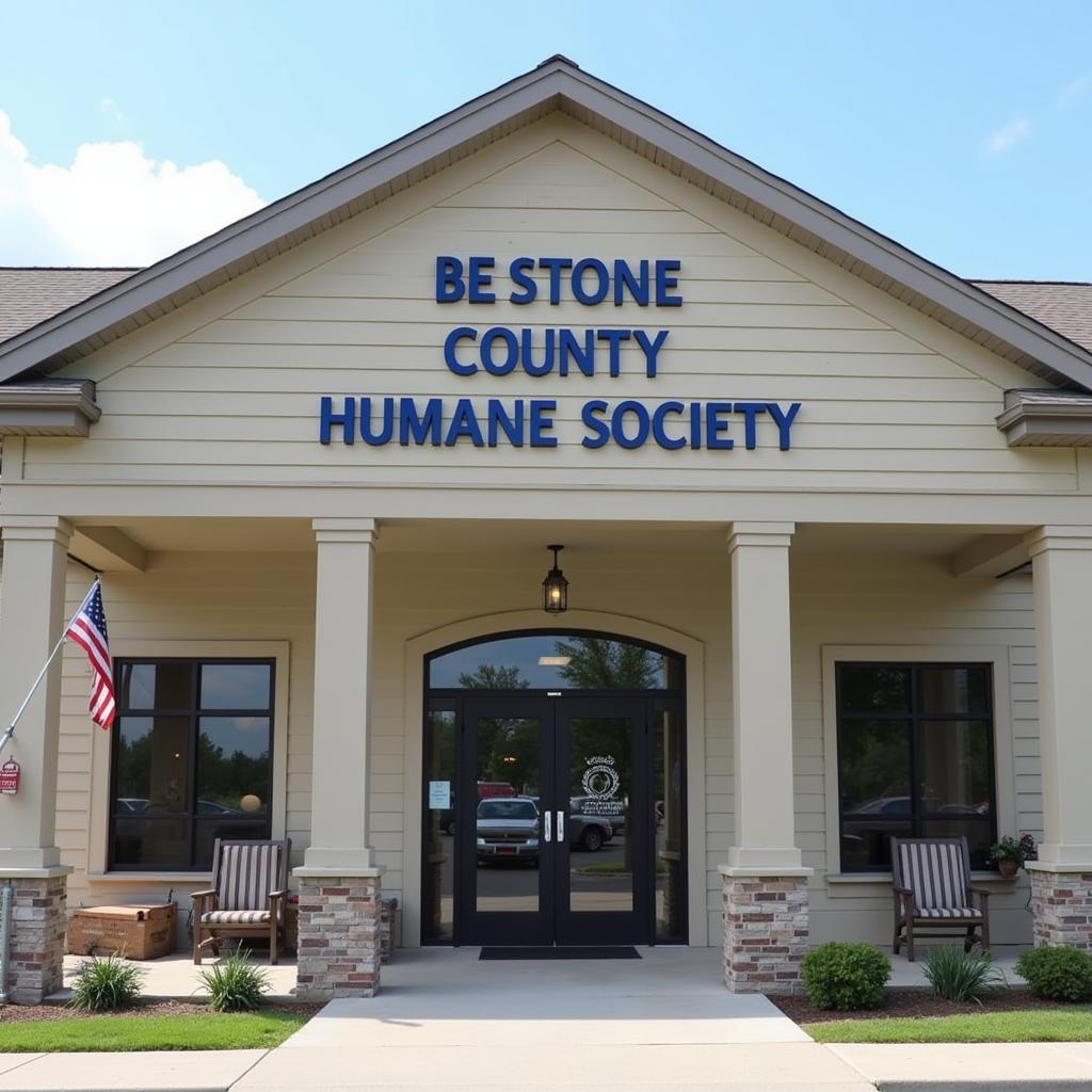 Stone County Humane Society Building exterior