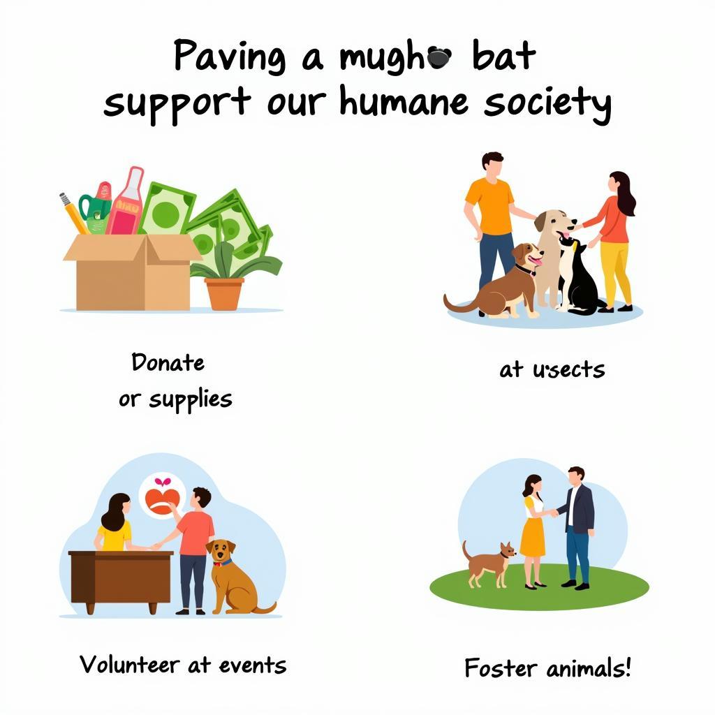 Supporting Your Humane Society