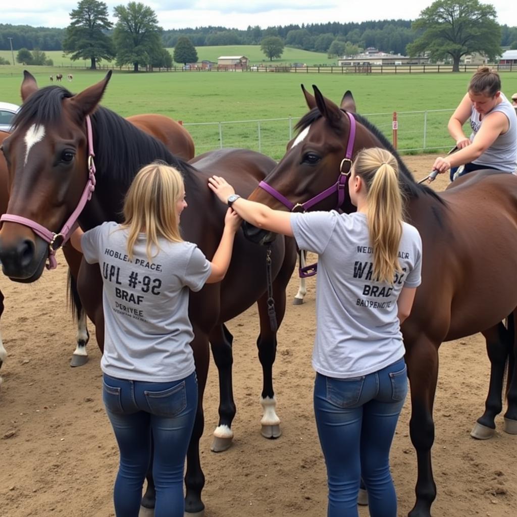 Supporting Ethical Horse Rescues: Donating Time and Resources