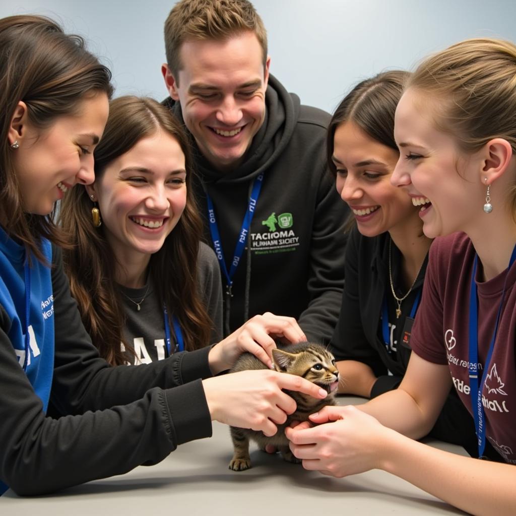 Volunteers Making a Difference at Tacoma Humane Society