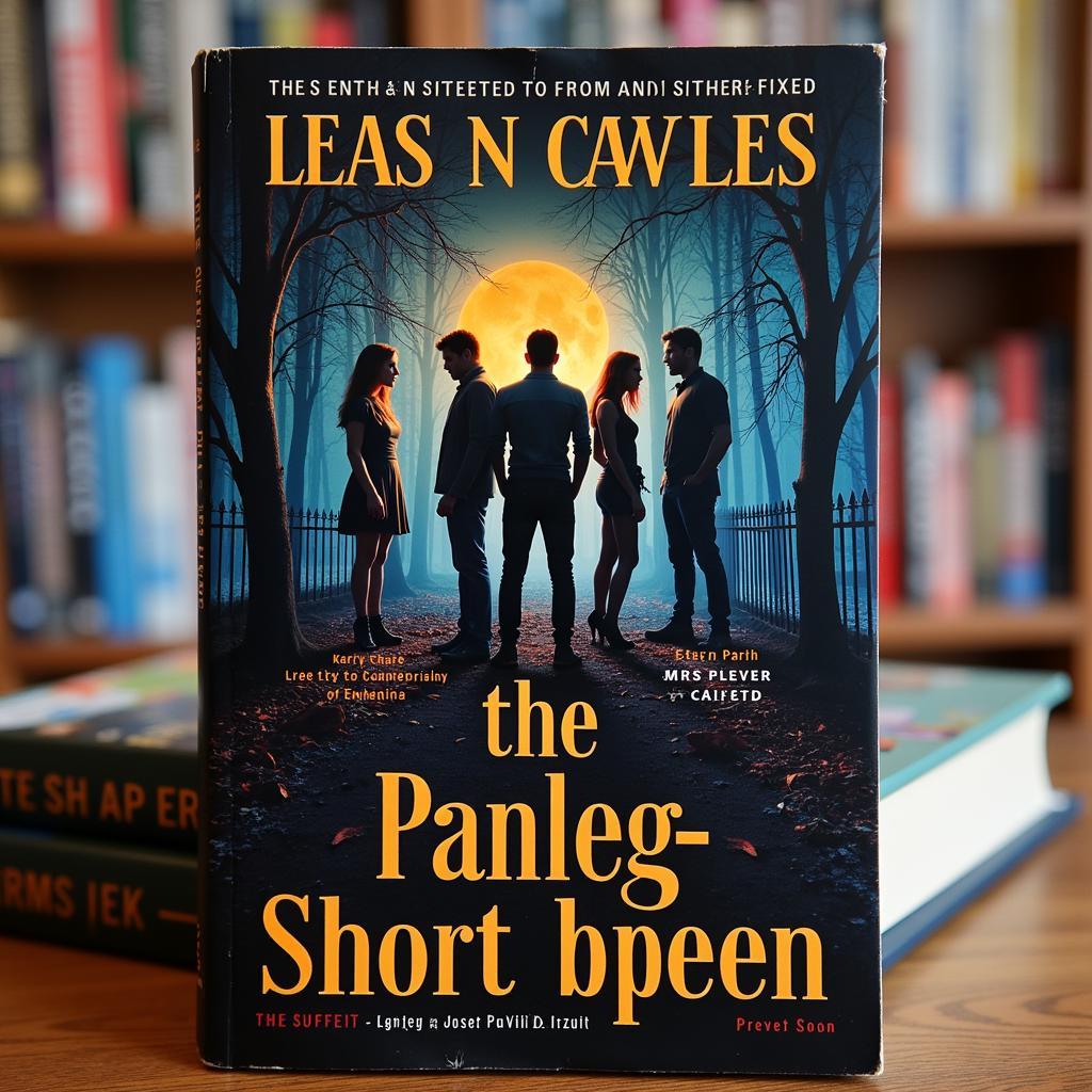 The Liars Society book cover with characters and a mysterious setting