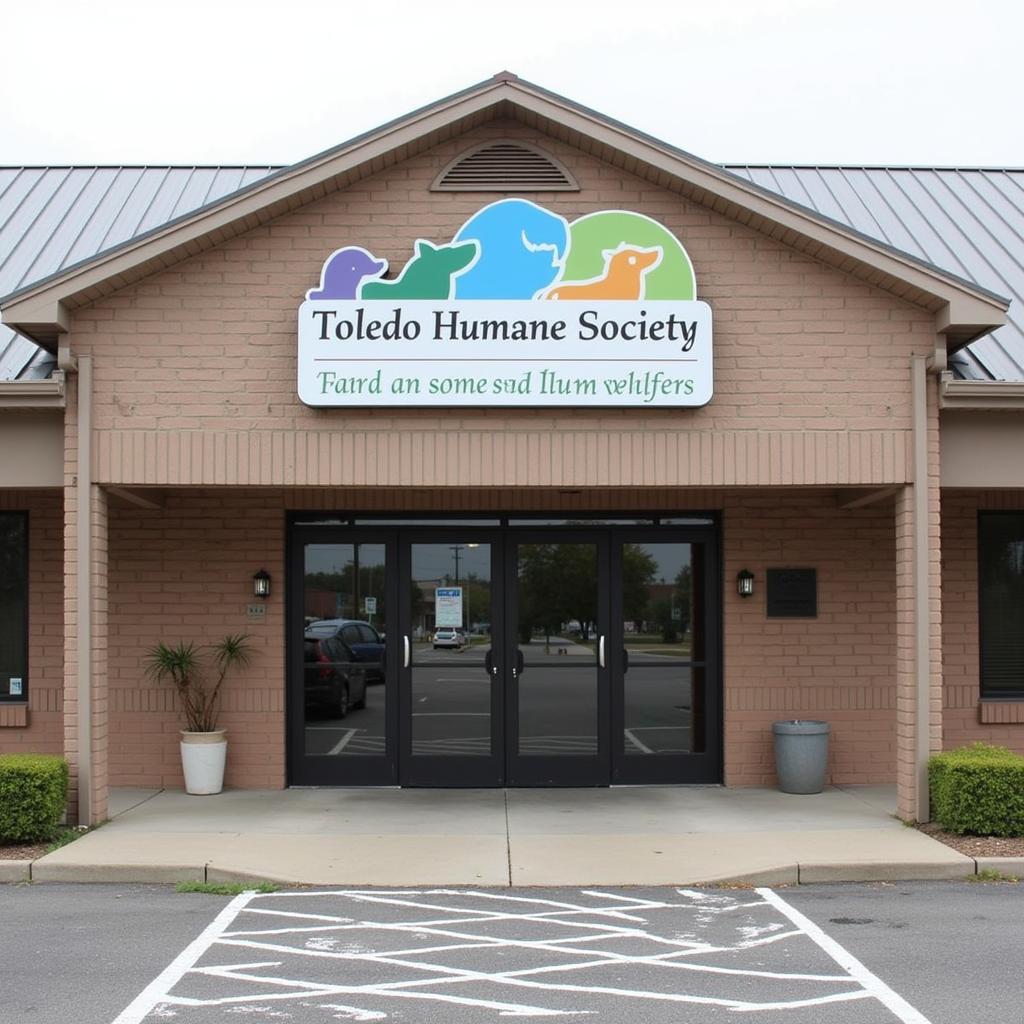 Toledo Humane Society building exterior