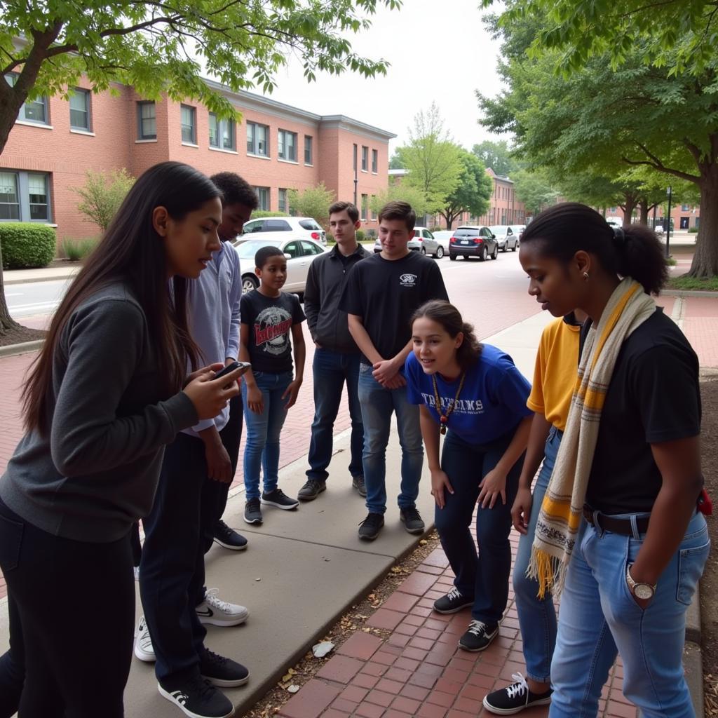 Trojan Scholars Engaging with their Local Community