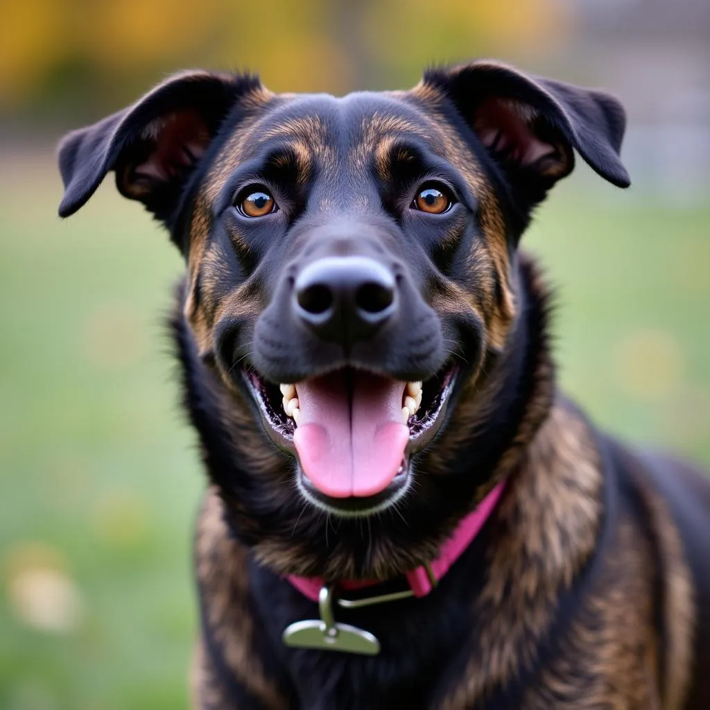 Portrait of a Happy Dog at Twin Falls Humane Society