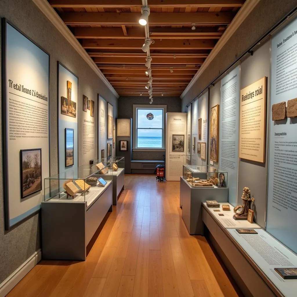 Tybee Island Museum Exhibits showcasing the island's rich history