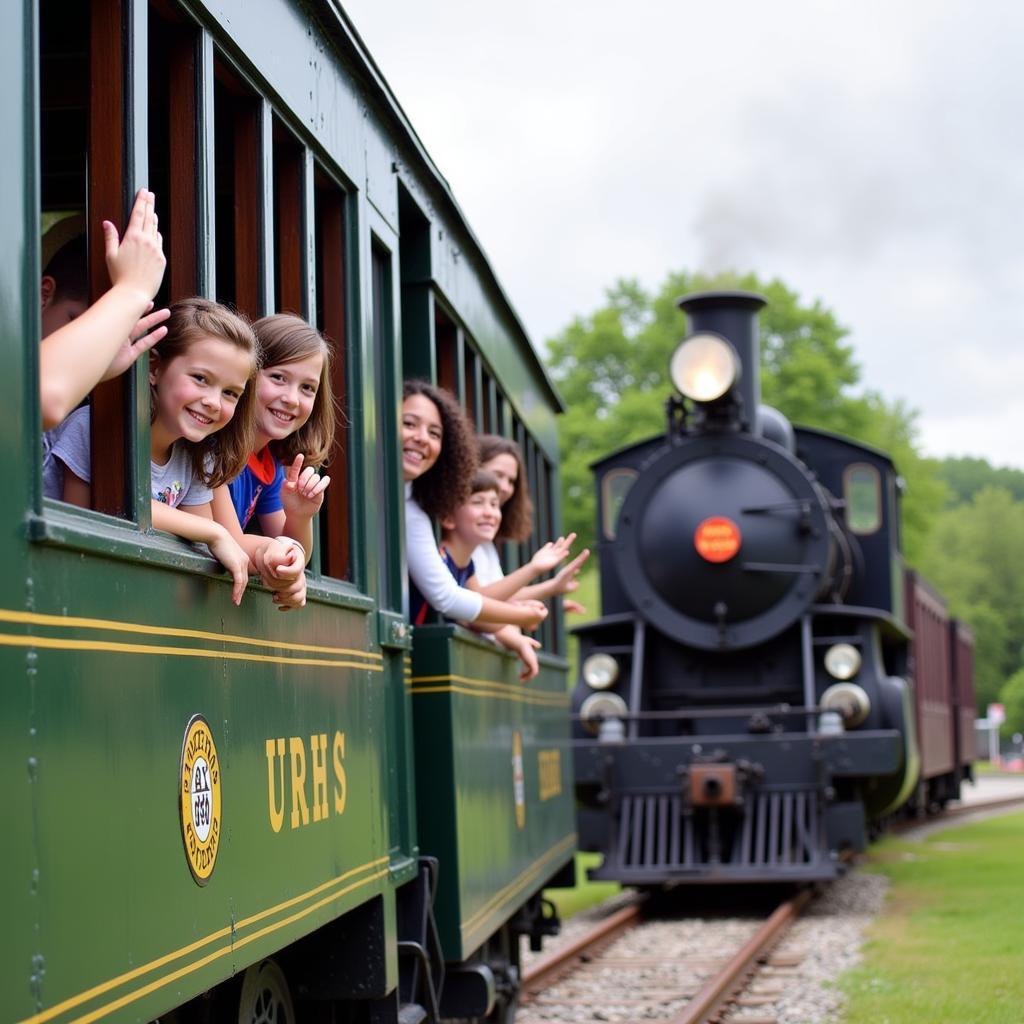 Train Ride Event at the URHS