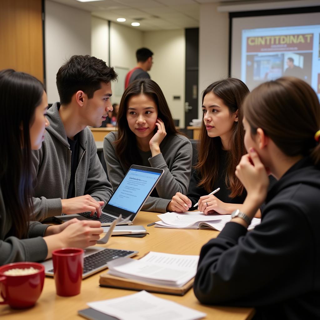 USC Students Engaging in Global Collaboration