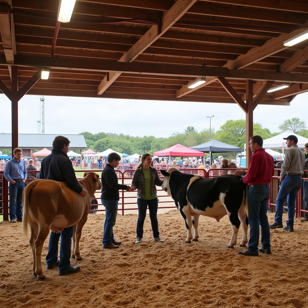 Livestock Show at Van Wert County Fairgrounds