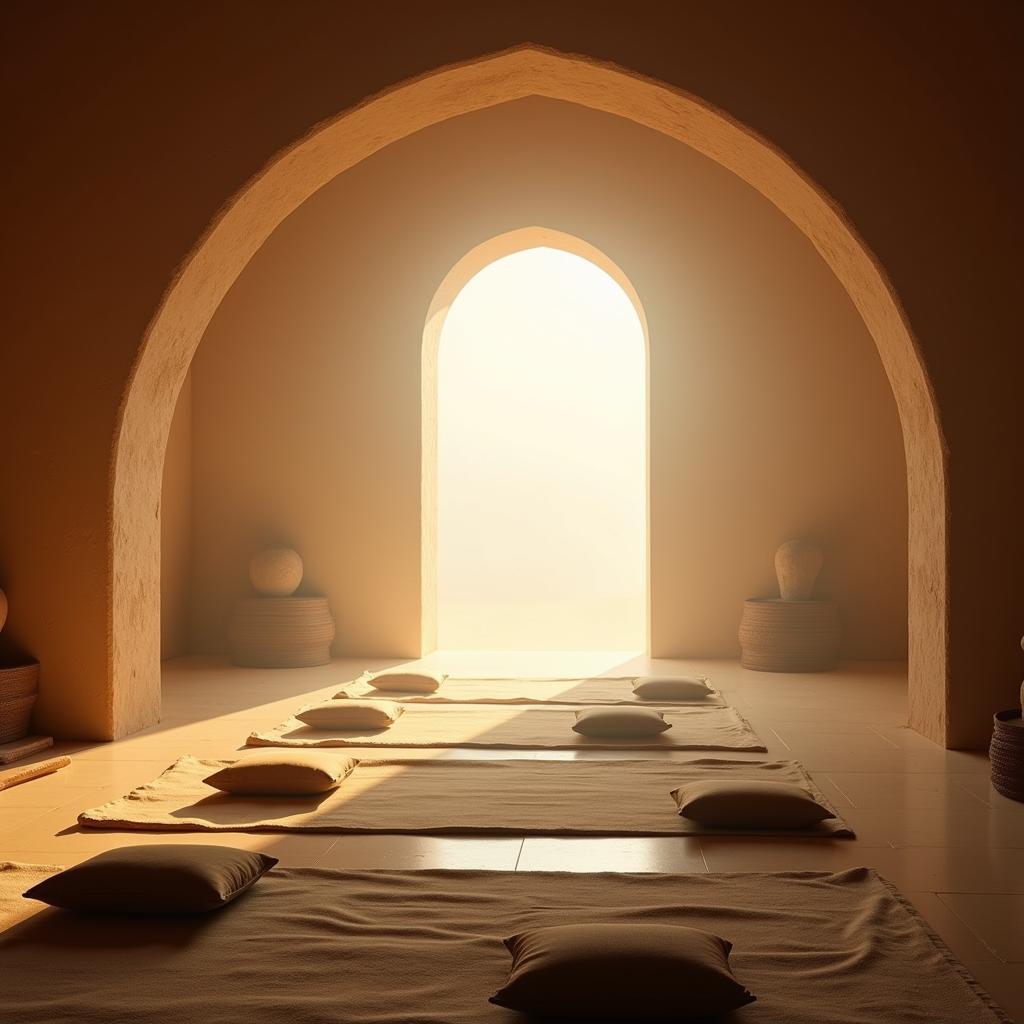 Peaceful Meditation Hall