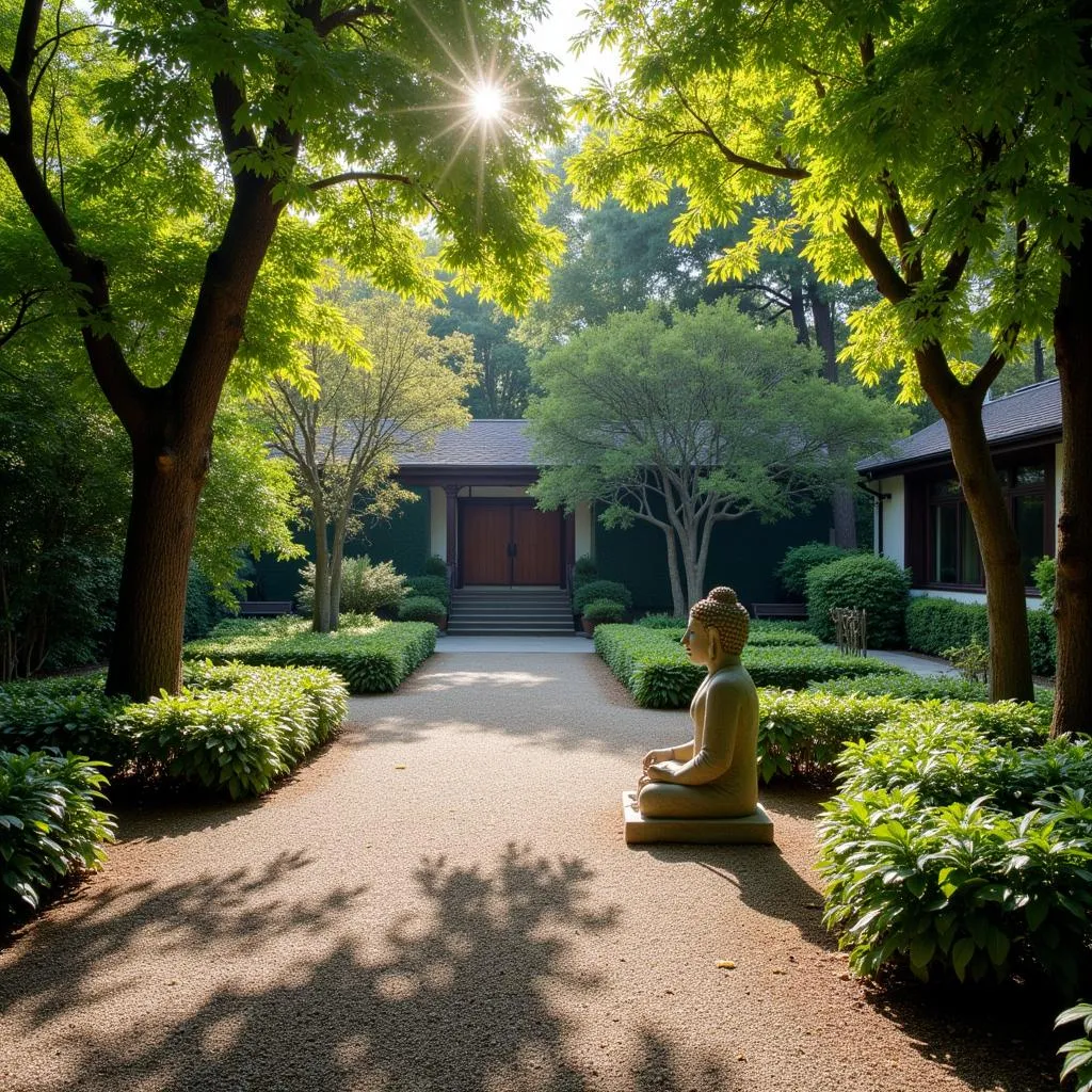 Meditation Garden Tranquility