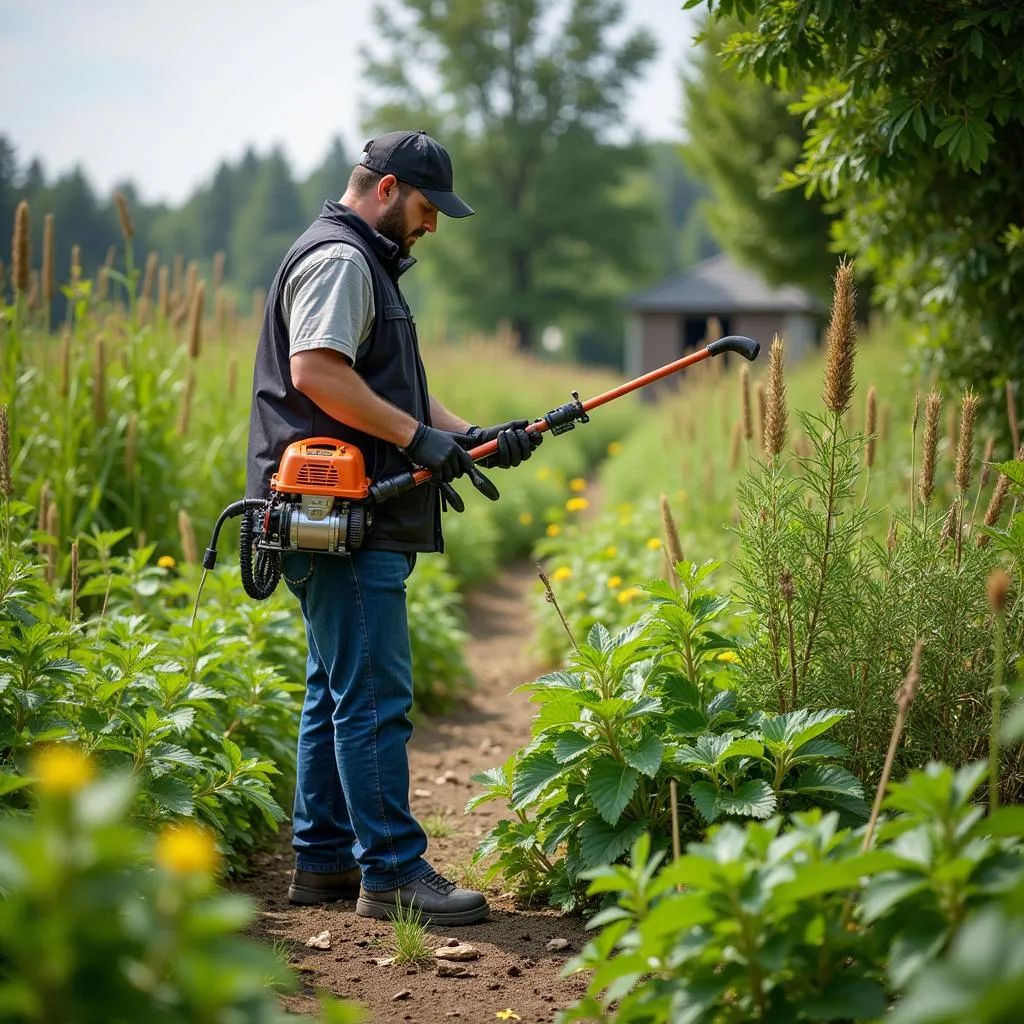 Demonstration of vegetation management techniques