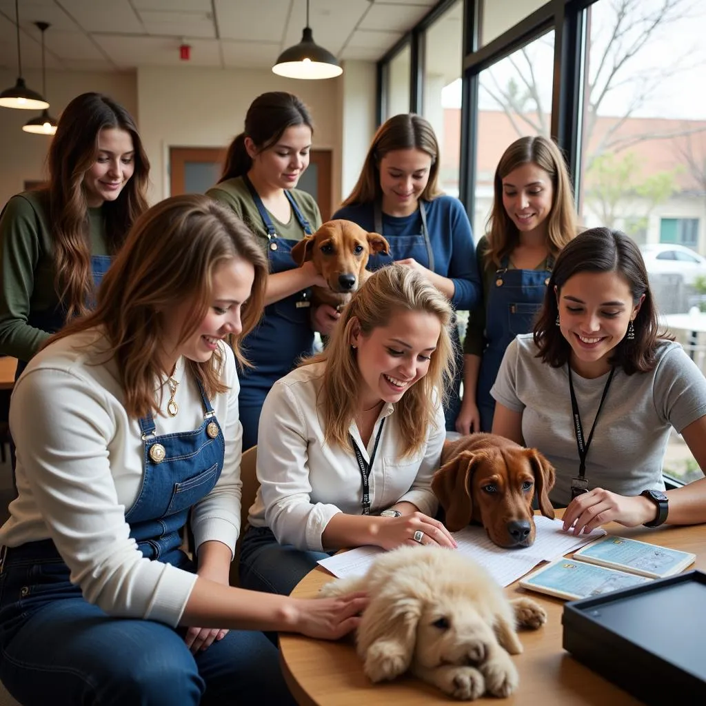 Volunteers at Verde Humane Society