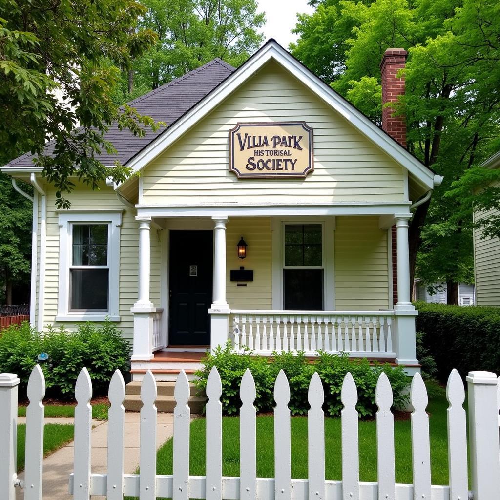 Villa Park Historical Society Building