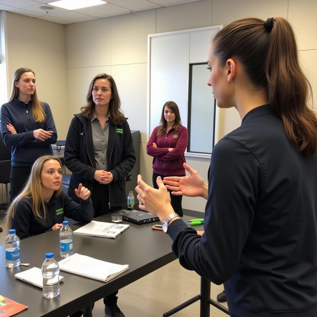 Volunteer Training Session