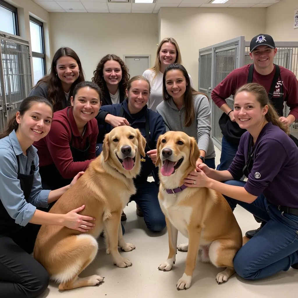 Volunteering at an Animal Shelter