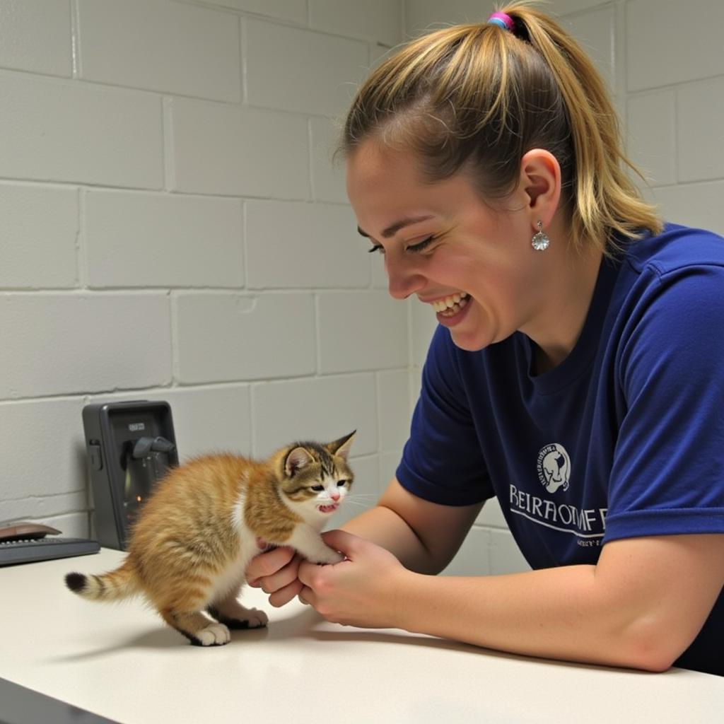 Volunteering at Cedartown Humane Society