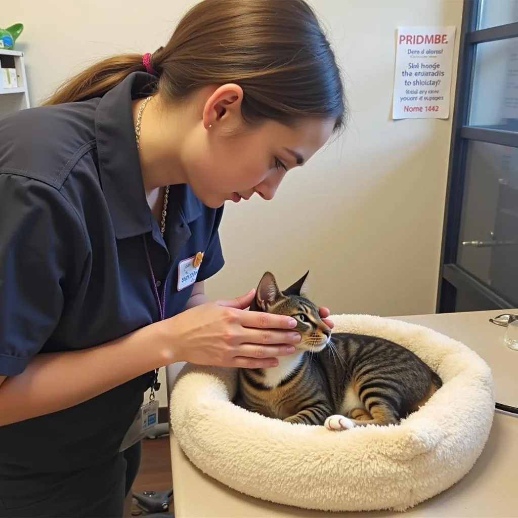 Volunteering at the Monongalia County Humane Society