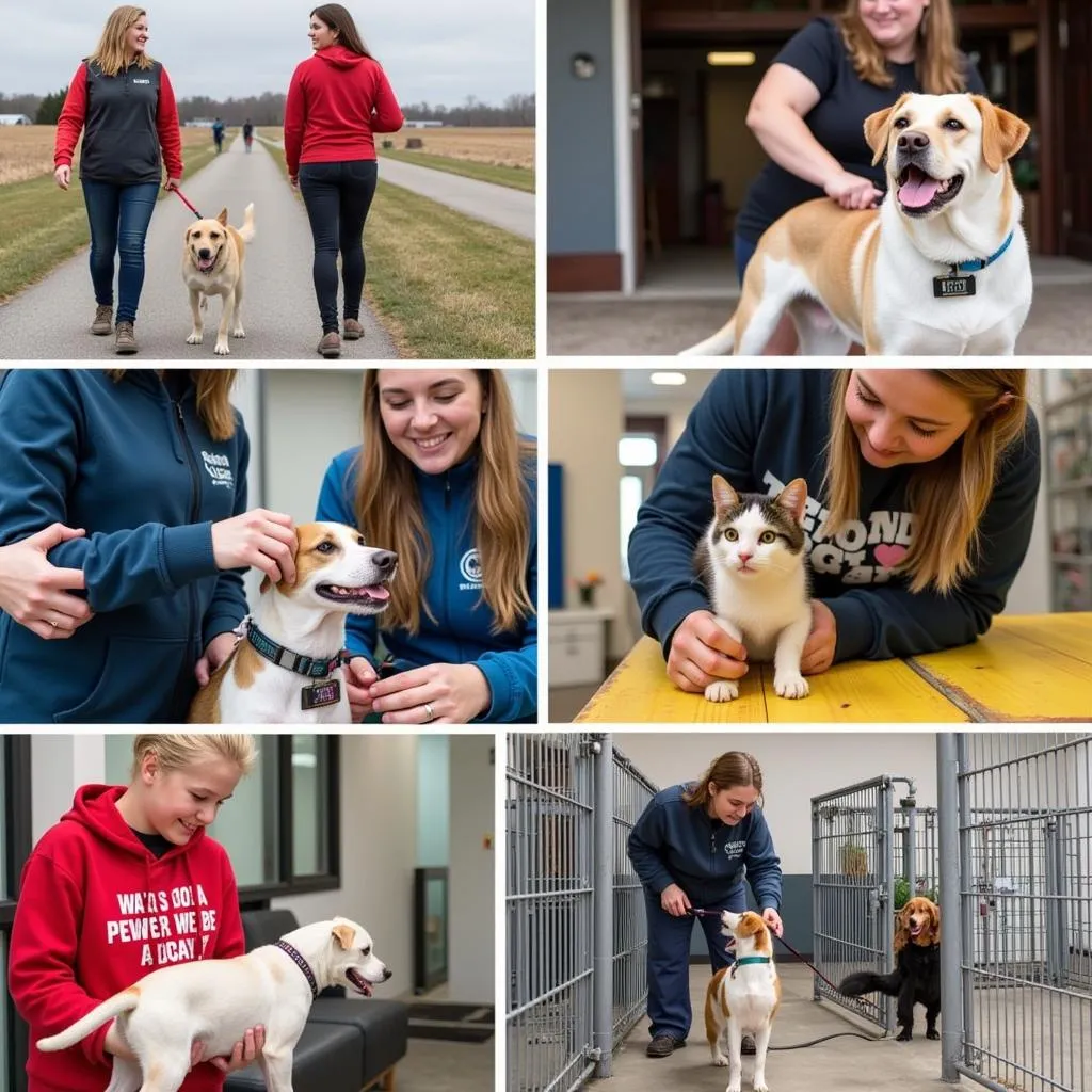 Volunteering at Nodaway County Humane Society