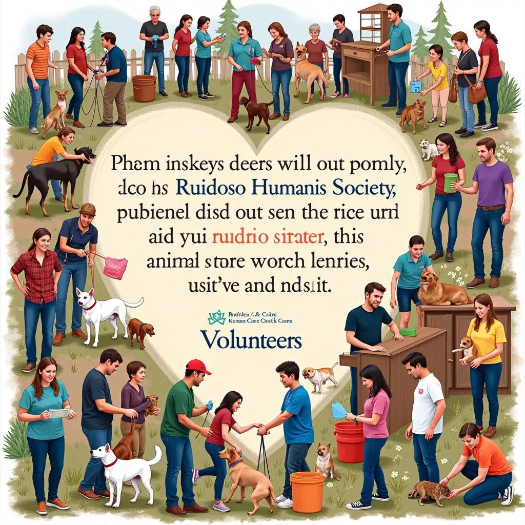 Volunteers at Ruidoso Humane Society