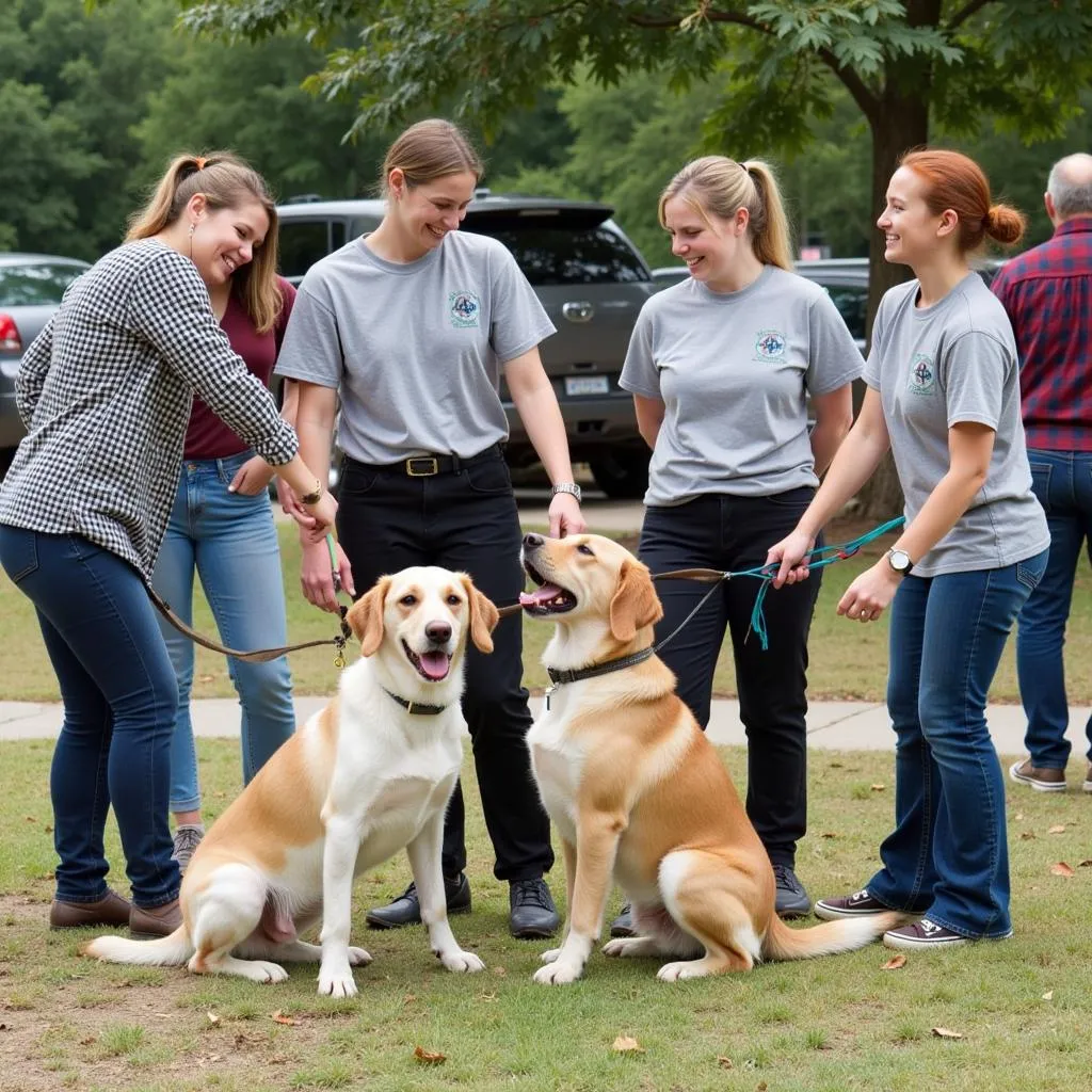 Volunteering at Spartanburg Humane Society