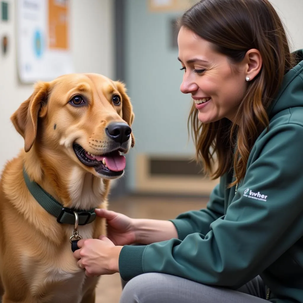 Volunteering at Talbot Humane Society Easton