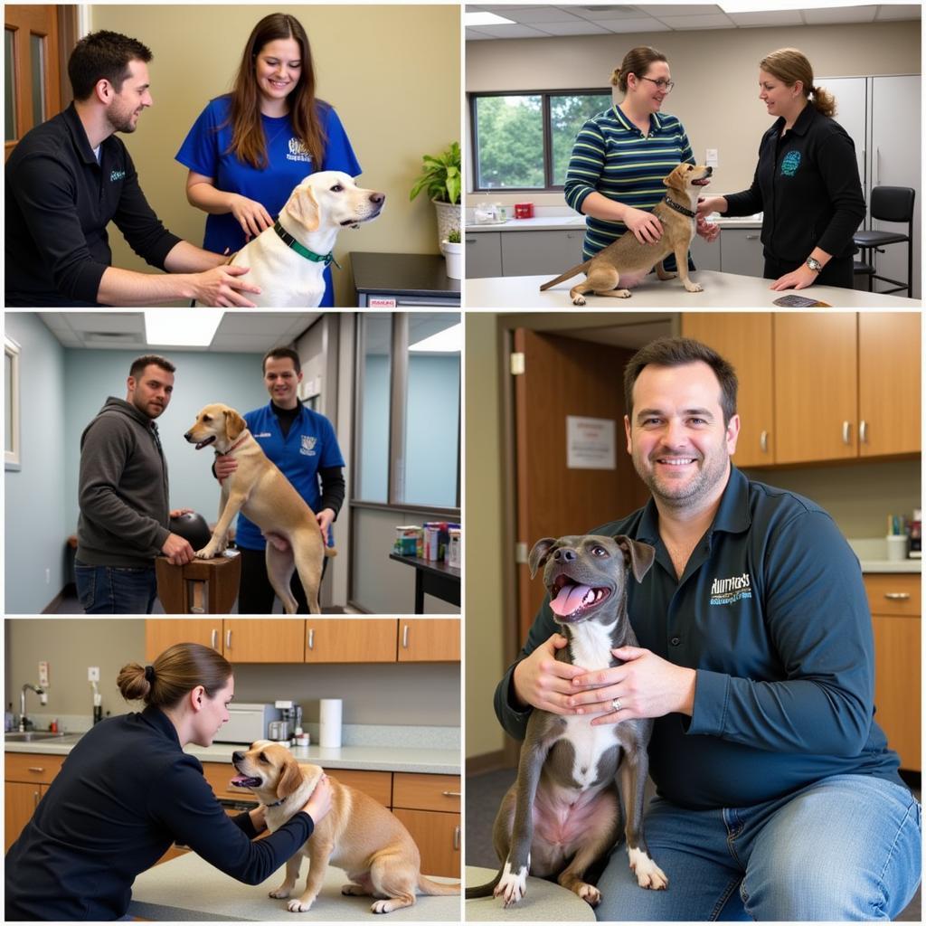 Volunteers at Thurston County Humane Society