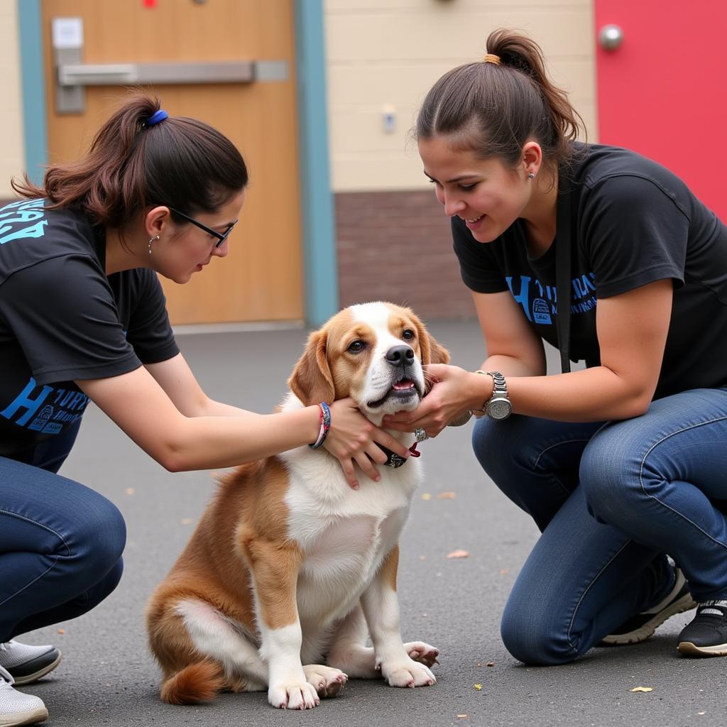 Volunteers Providing Love and Care