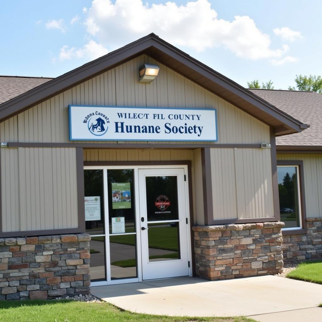 Wadena County Humane Society building exterior