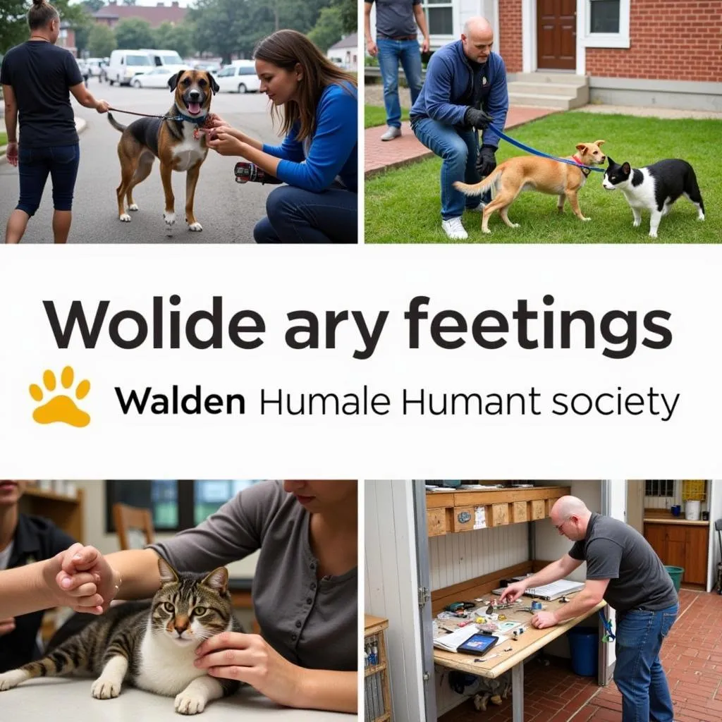 Volunteering at Walden Humane Society