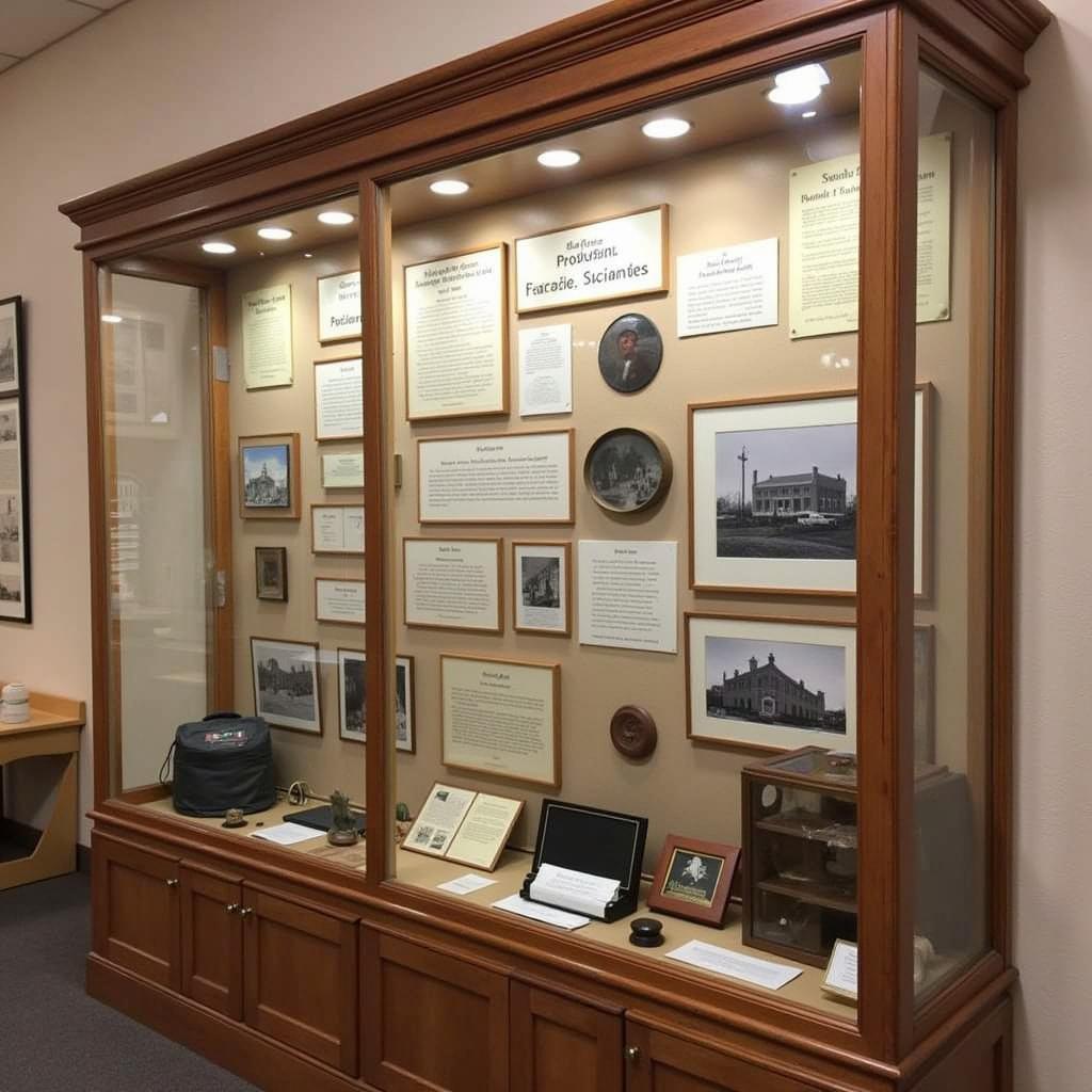 Interactive Exhibit at Warren Heritage Society