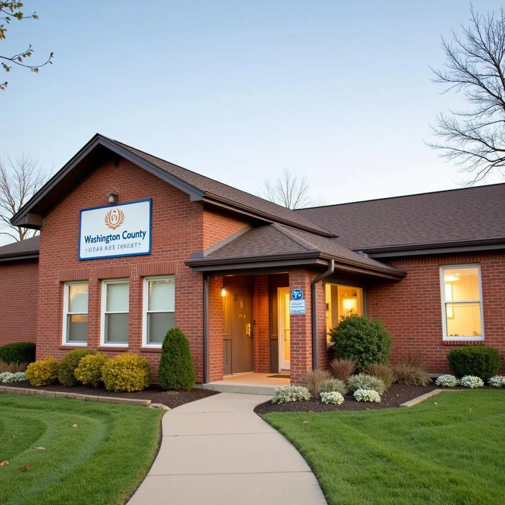 A Welcoming Sight: The Washington County Humane Society Building