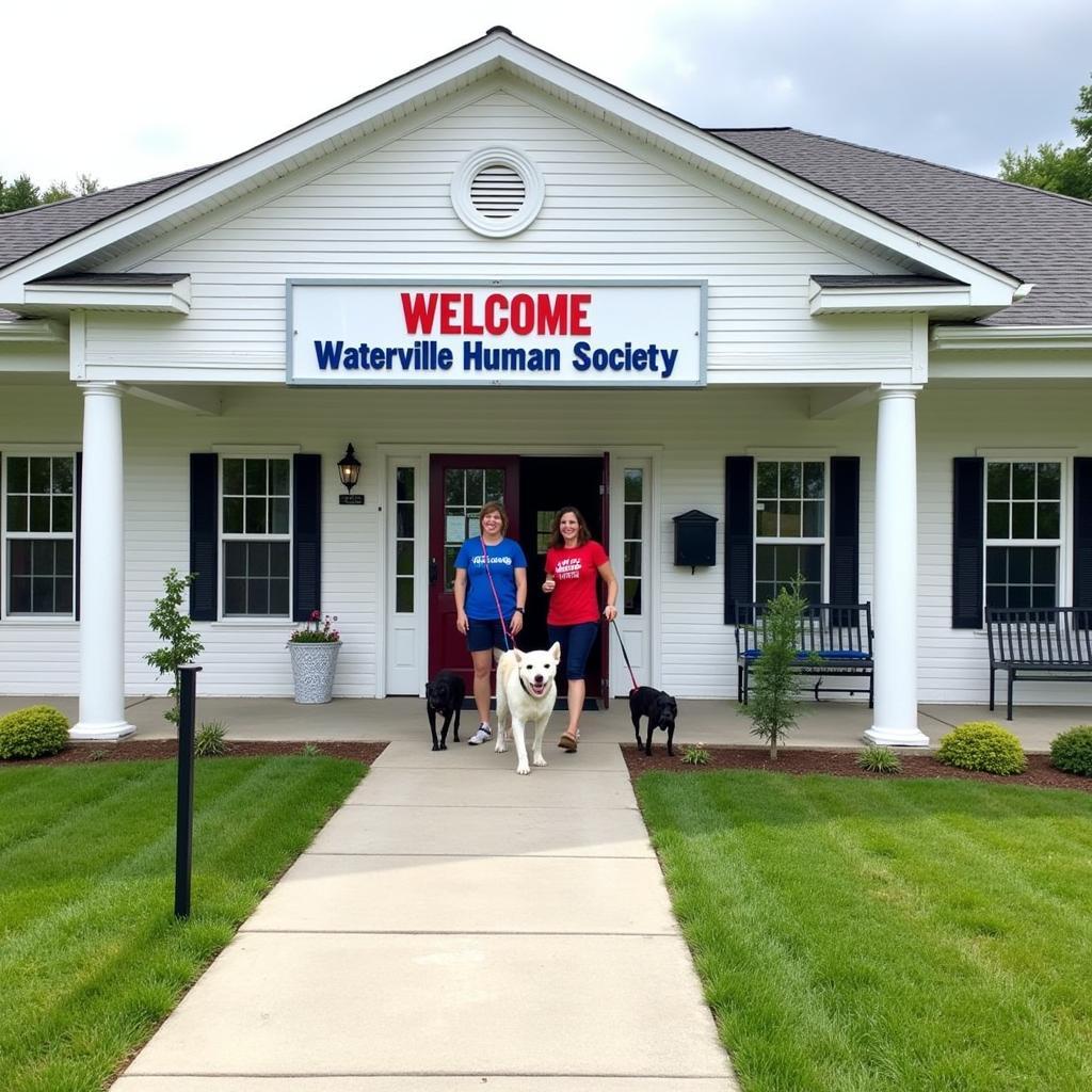 Waterville Human Society building exterior