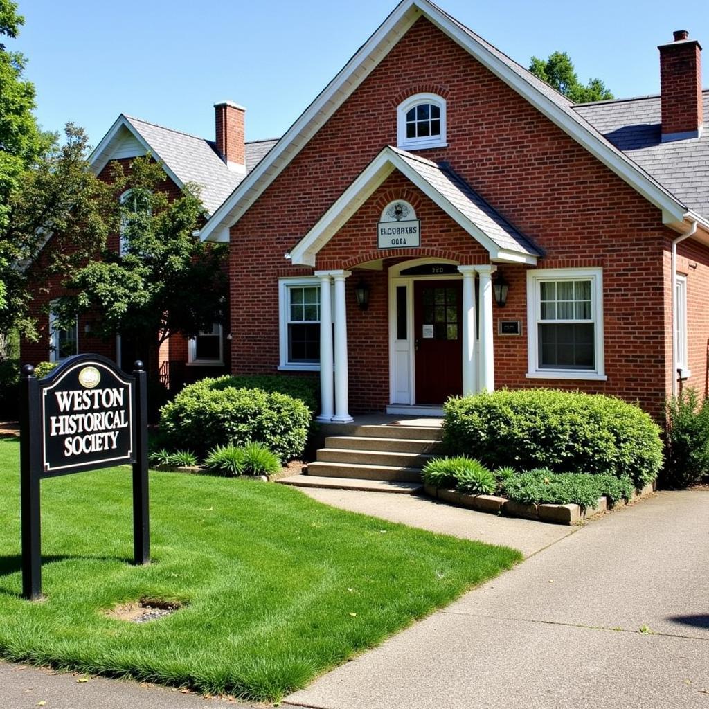 The Weston Historical Society Building