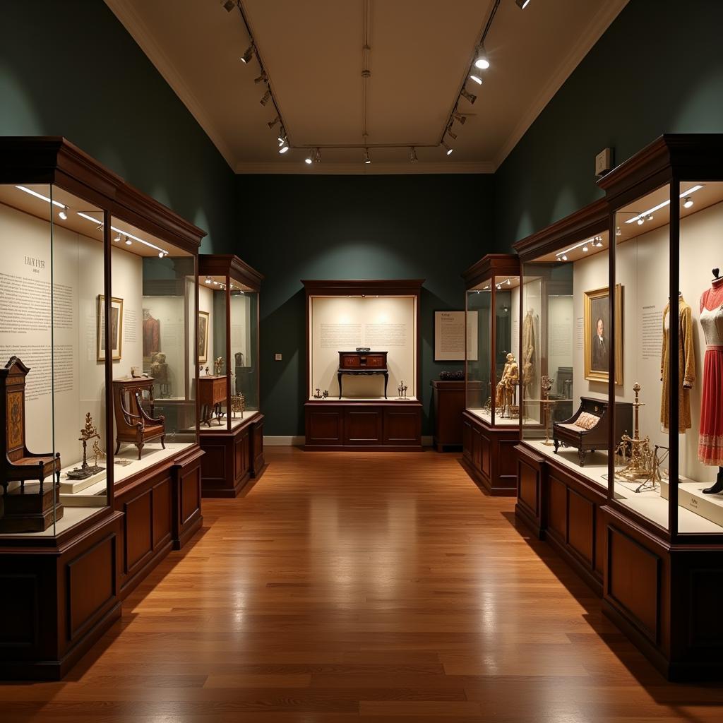 Museum Interior showcasing historical artifacts