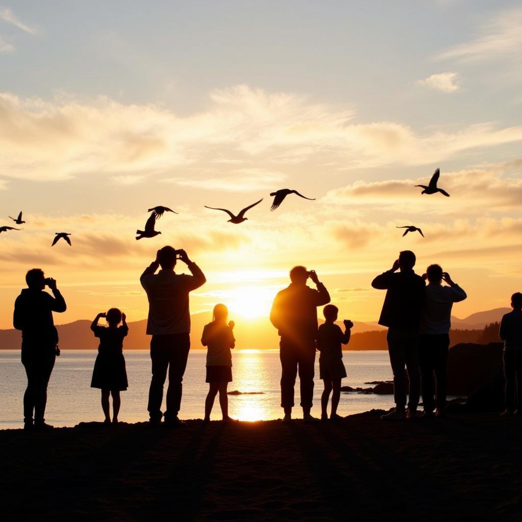 Bird Watching on Whidbey Island