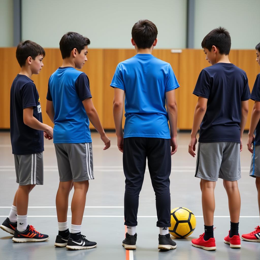 Youth Futsal Training Session