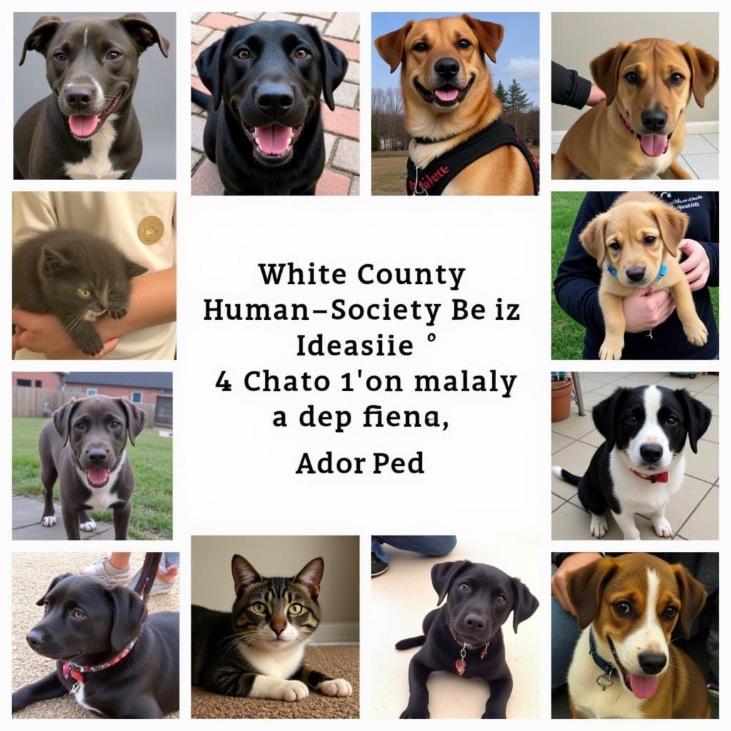 Adoptable Pets at the White County Humane Society in Searcy AR