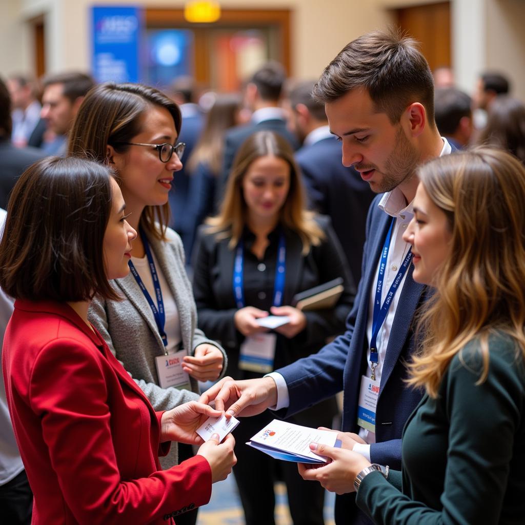 Networking at the AISES National Conference