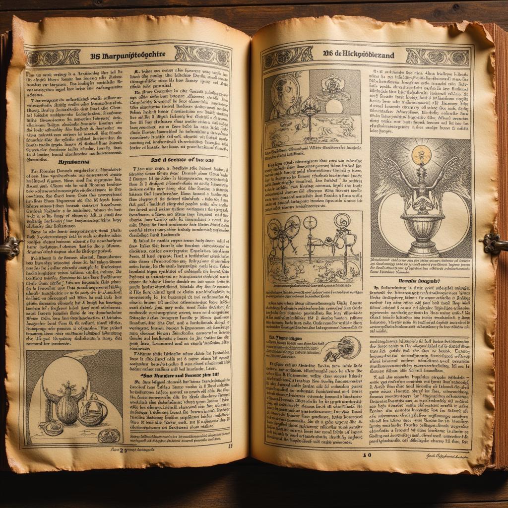 Ancient Alchemist Society Manuscript